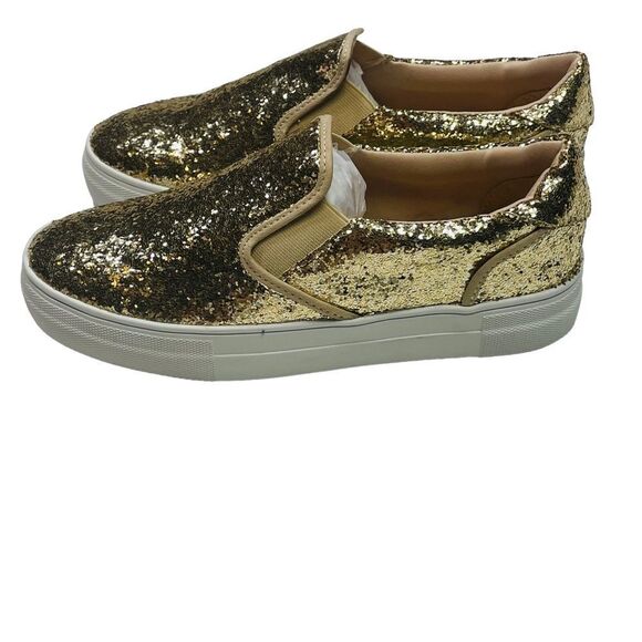 NIB JustFab Champaign Block Platform Sneakers - Size 6.5 - Picture 8 of 14